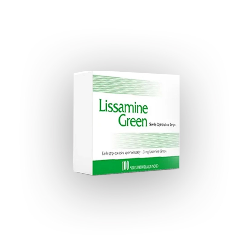 Тест-полоски Lissamine Green